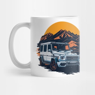 Mercedes G Wagon Classic Car Mug